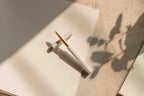 Ystudio | Rollerball Pen | Classic Revolve | Brass White