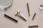 Ystudio | Rollerball Pen | Classic Revolve | Brass White