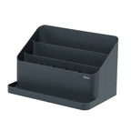 Litem | Desk Orgnaizer with Adjustable Compartments | White | Desktop Holder