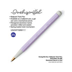 LEUCHTTURM1917 Ball Point Pen with Royal Blue Ink | Drehgriffel No. 1 | Lilac | Twist Mechanism