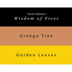 Colorverse | Earth Edition | Ginkgo Tree Light Brown | Golden Leaves Yellow | Fountain Pen Ink | 65ml and 15ml | 2 Bottle Set - penpencilink