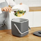 Litem | Multi Utility Waste Bin | Ivory | For Office Home & Kitchen
