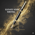 Scrikss Heritage Fountain Pen  Black GT - 50th Year Anniversary Edition