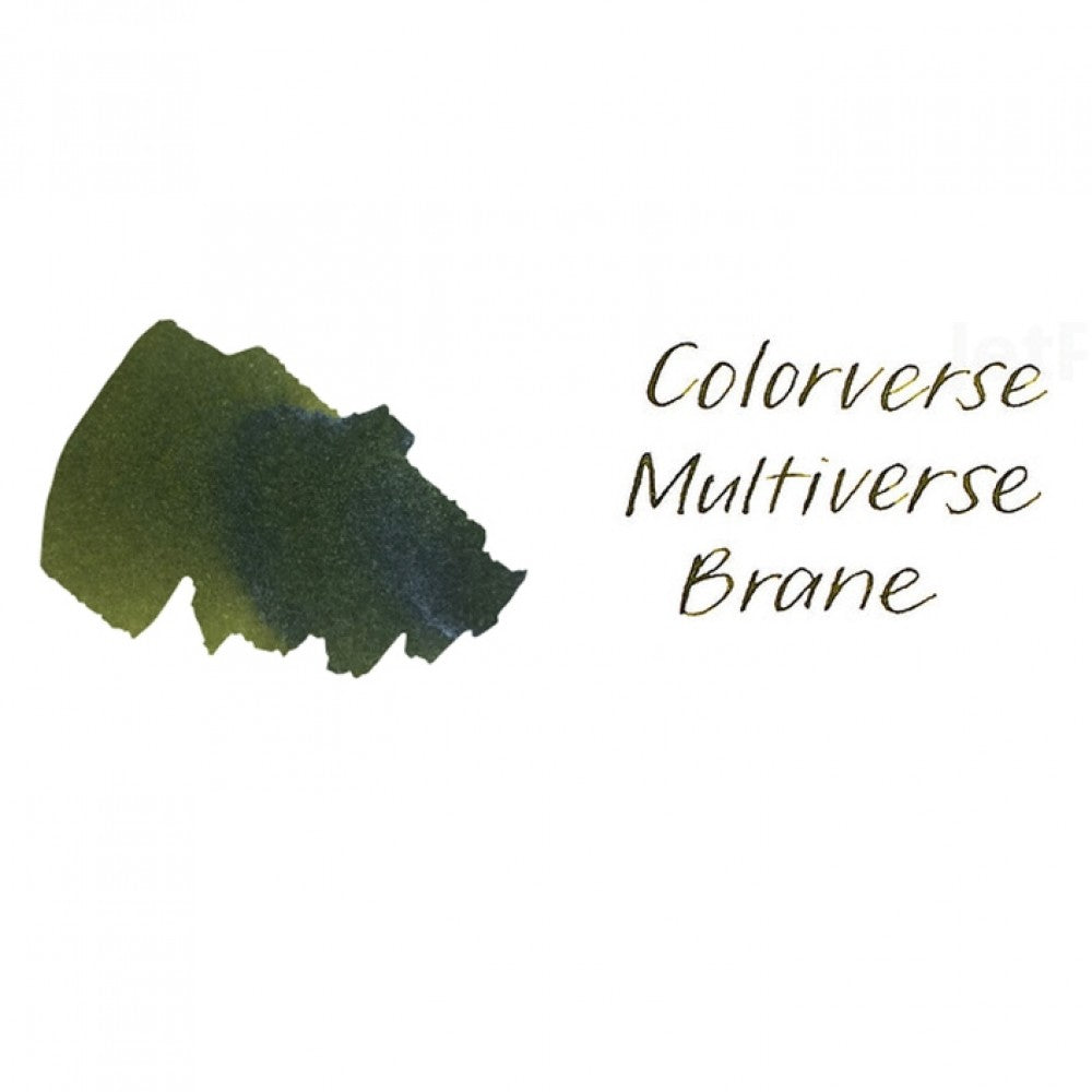 Colorverse | Glistening Series | Multiverse Brane | Fountain Pen Ink | Green Ink | 30ml - penpencilink