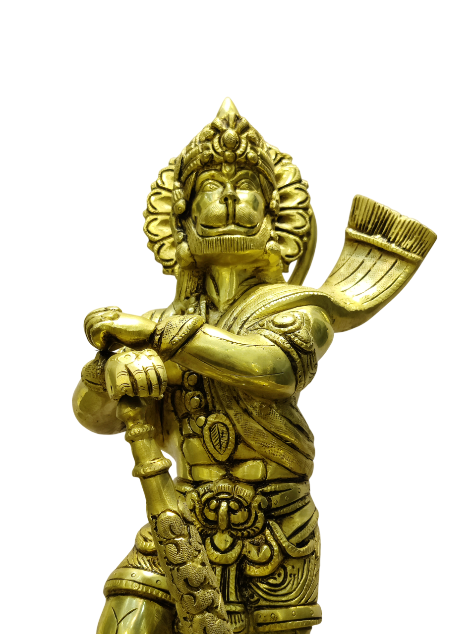 Golden Lord Hanuman Idol – Strength, Protection & Devotion