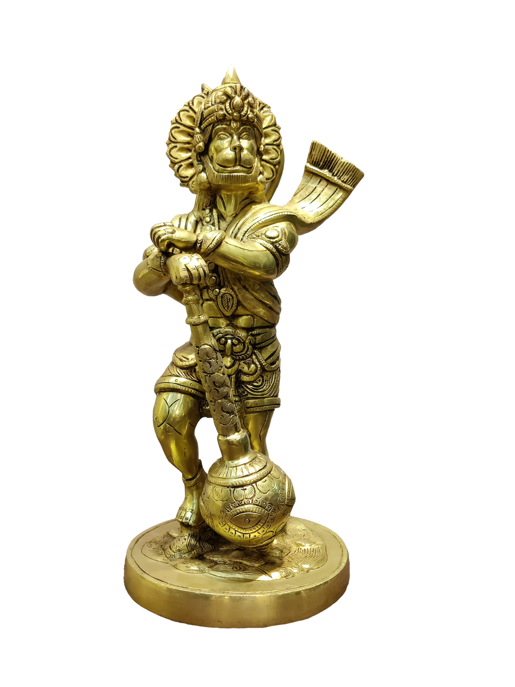 Golden Lord Hanuman Idol – Strength, Protection & Devotion