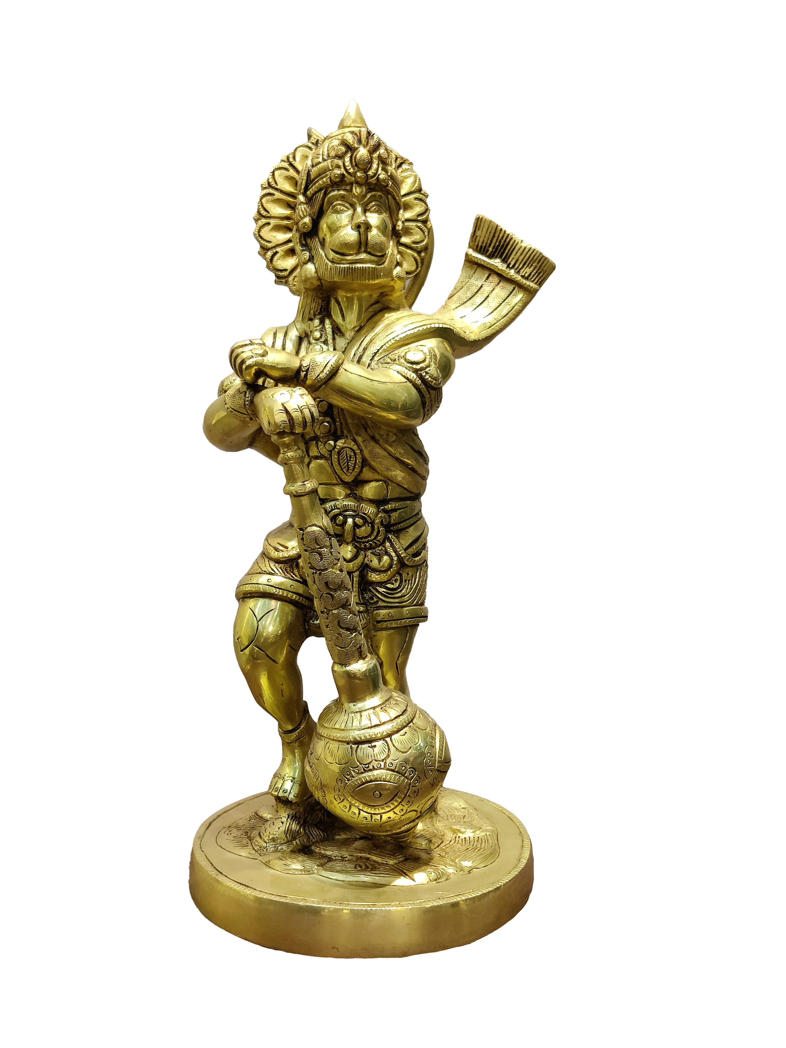 Golden Lord Hanuman Idol – Strength, Protection & Devotion