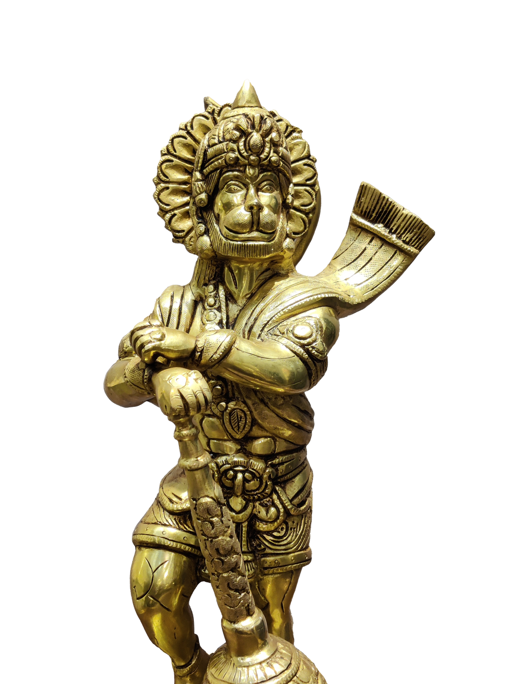 Golden Lord Hanuman Idol – Strength, Protection & Devotion