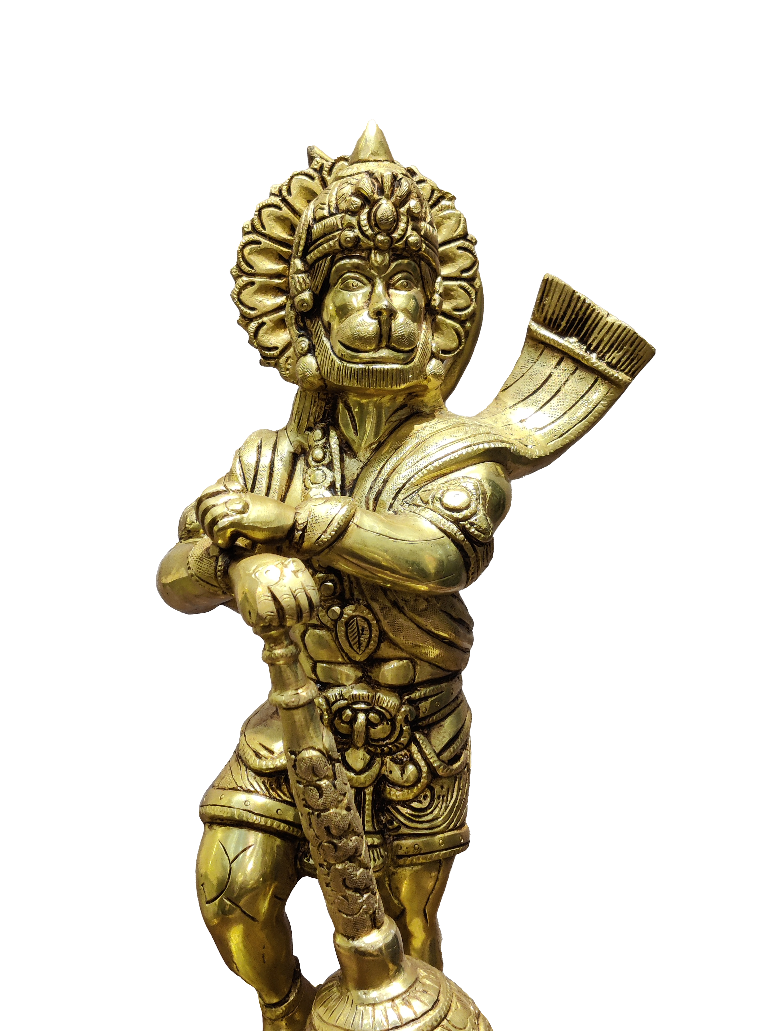 Golden Lord Hanuman Idol – Strength, Protection & Devotion