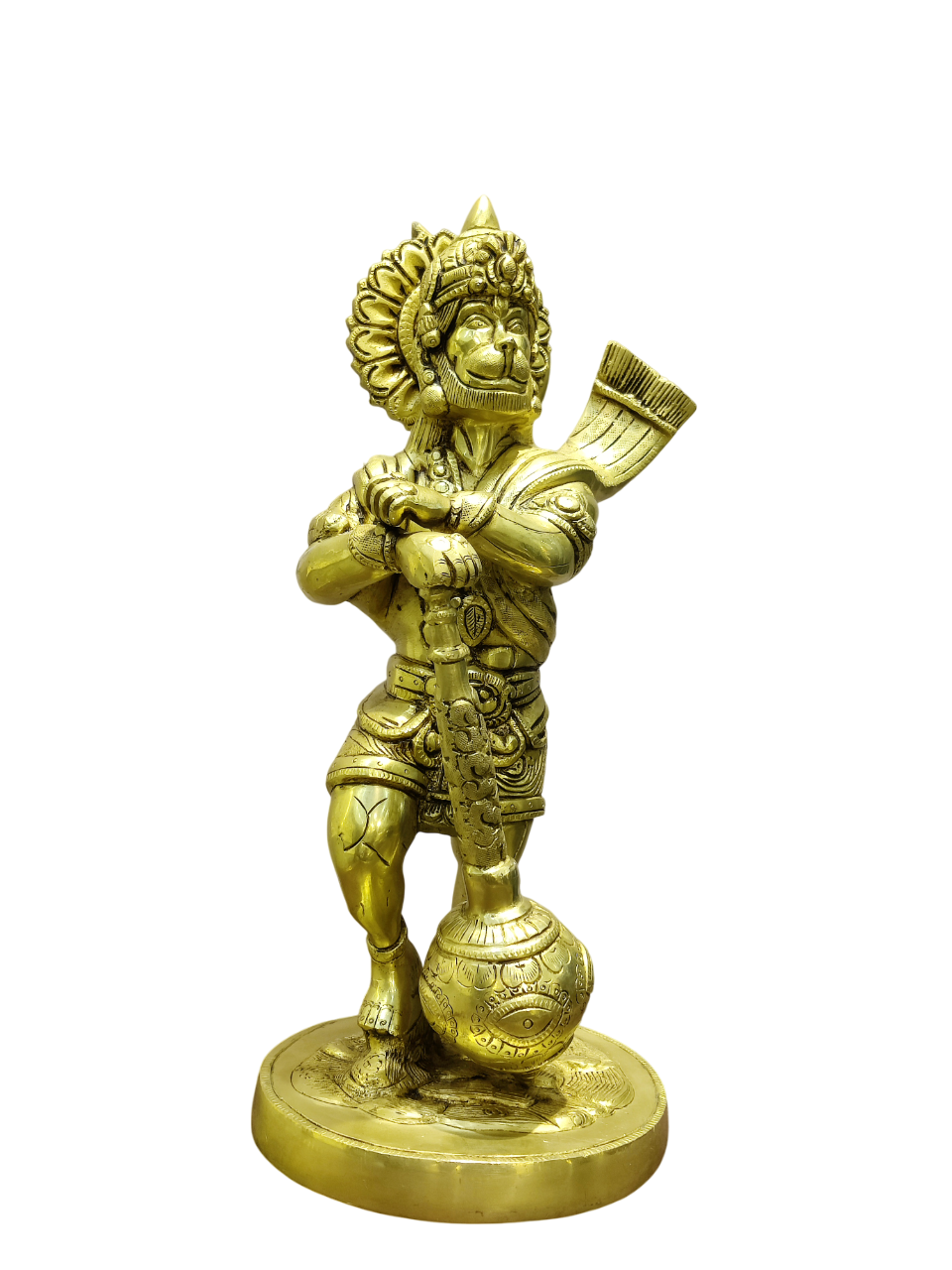 Golden Lord Hanuman Idol – Strength, Protection & Devotion