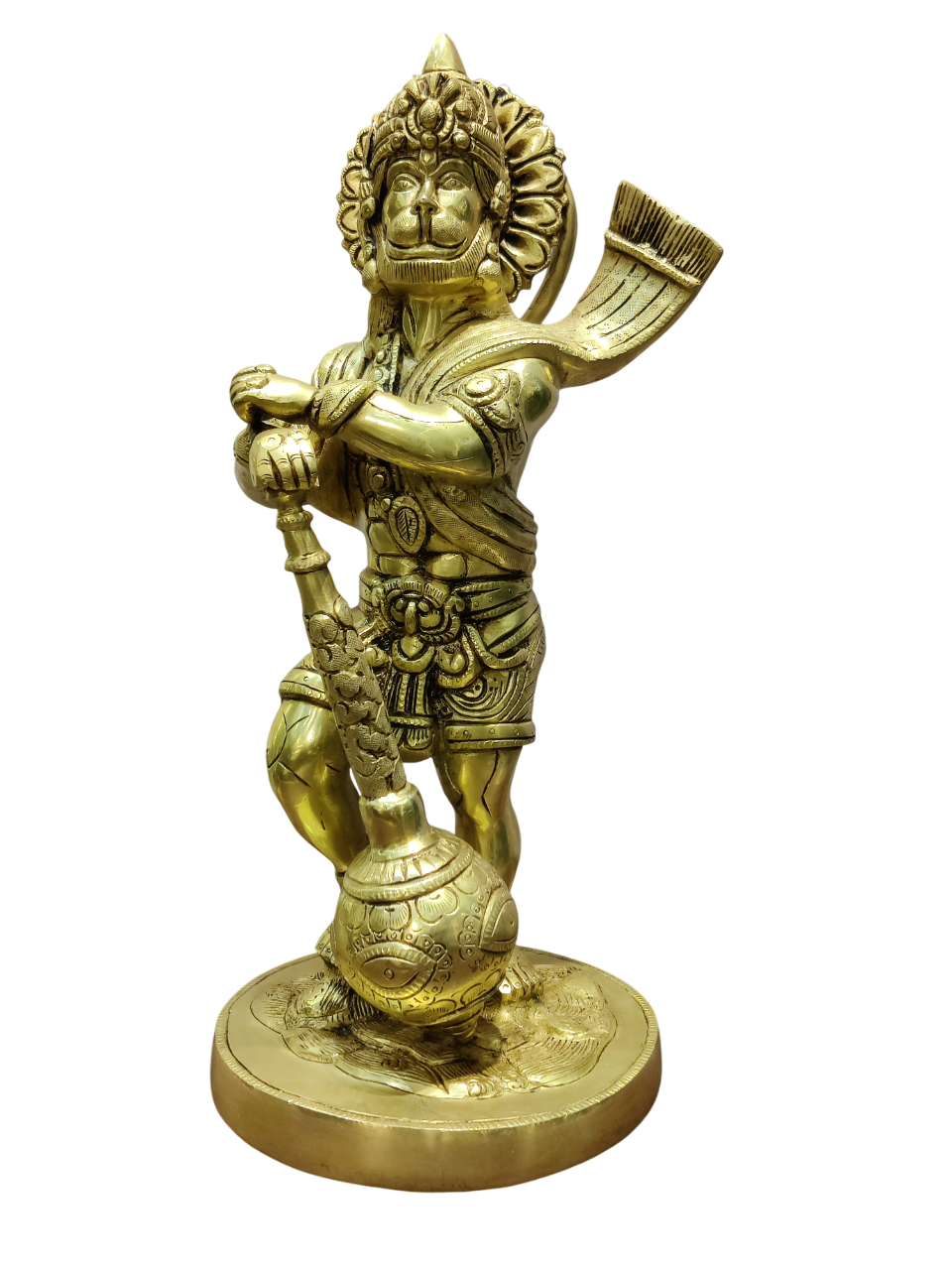 Golden Lord Hanuman Idol – Strength, Protection & Devotion