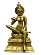 Divine Goddess Parvati Brass Idol – Premium Decorative Murti
