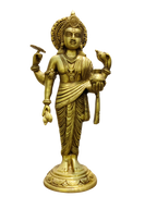 Brass Lord Vishnu Statue