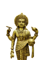 Brass Lord Vishnu Statue