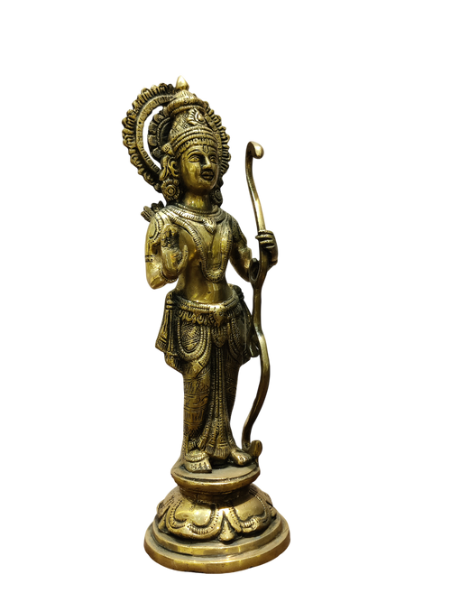 Divine Lord Ram Brass Statue