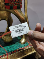 Royal Kamadhenu Cow & Calf Idol – Multicolor Prosperity Symbol