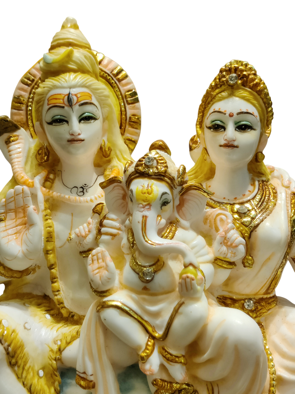 Shiva Parivar Marble Idol – Divine Blessings for Home & Peace