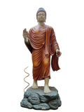Serene Standing Buddha Statue