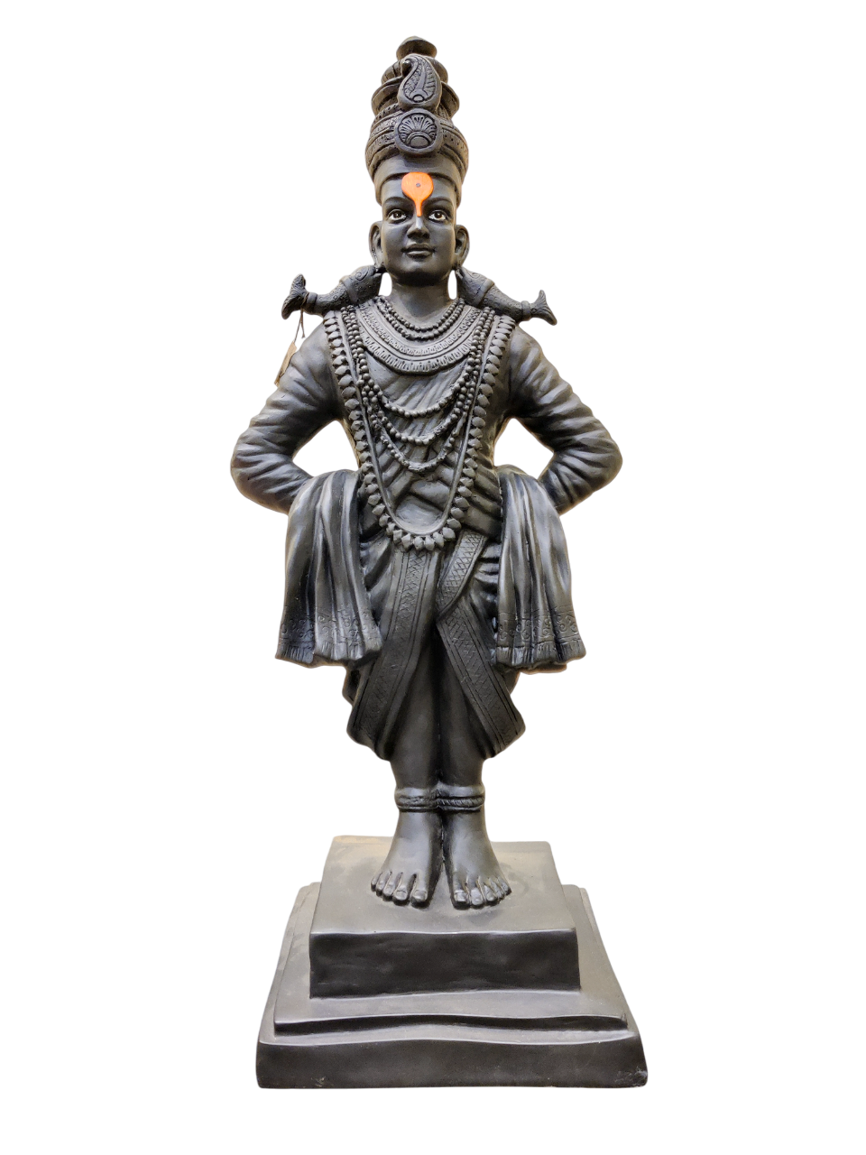 Vithu Mauli Standing Idol Divine Black Finish