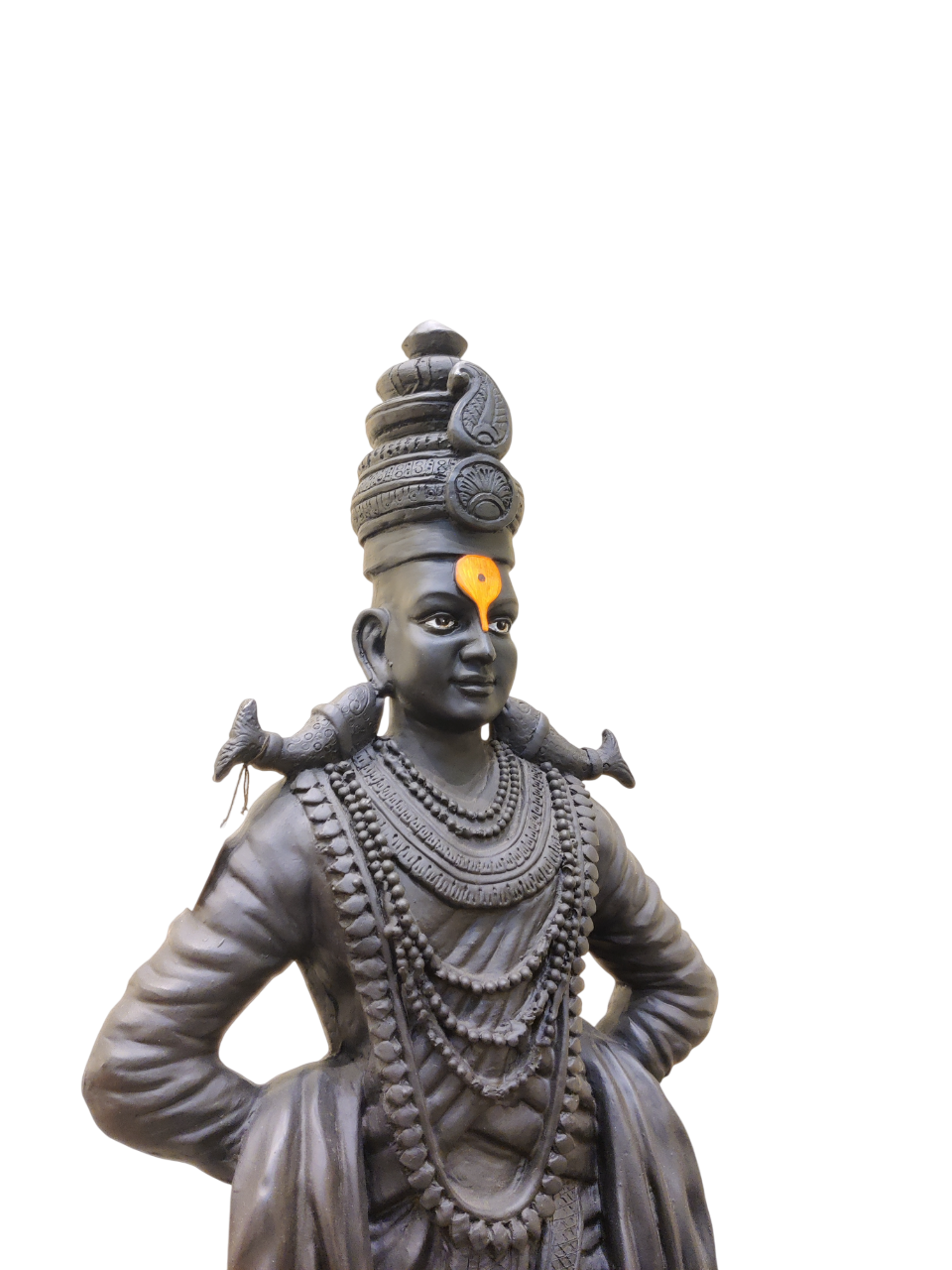 Vithu Mauli Standing Idol Divine Black Finish