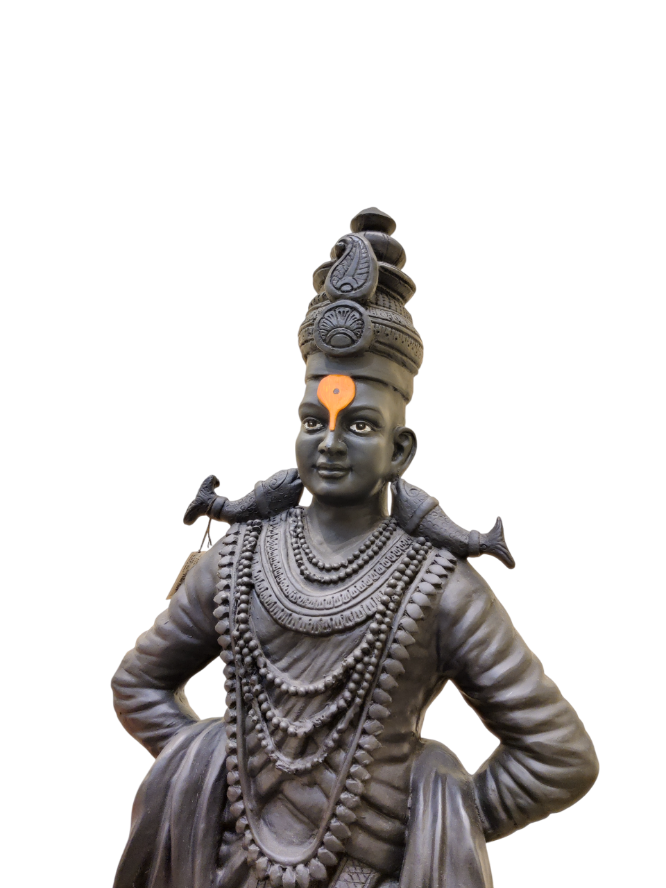 Vithu Mauli Standing Idol Divine Black Finish