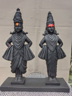 Vitthal Rukmini Fiber Statue Set – Traditional Pandurang Idol