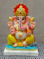 Colorful Fiber Ganesha Statue – Lord Ganesh Idol for Home Décor