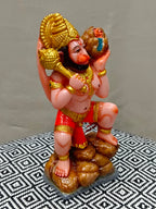 Colorful Fiber Hanuman Statue – Lord Hanuman Idol with Gada