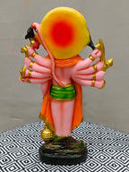Panchamukhi Hanuman Statue – Colorful Five-Faced Fiber Idol with Gada
