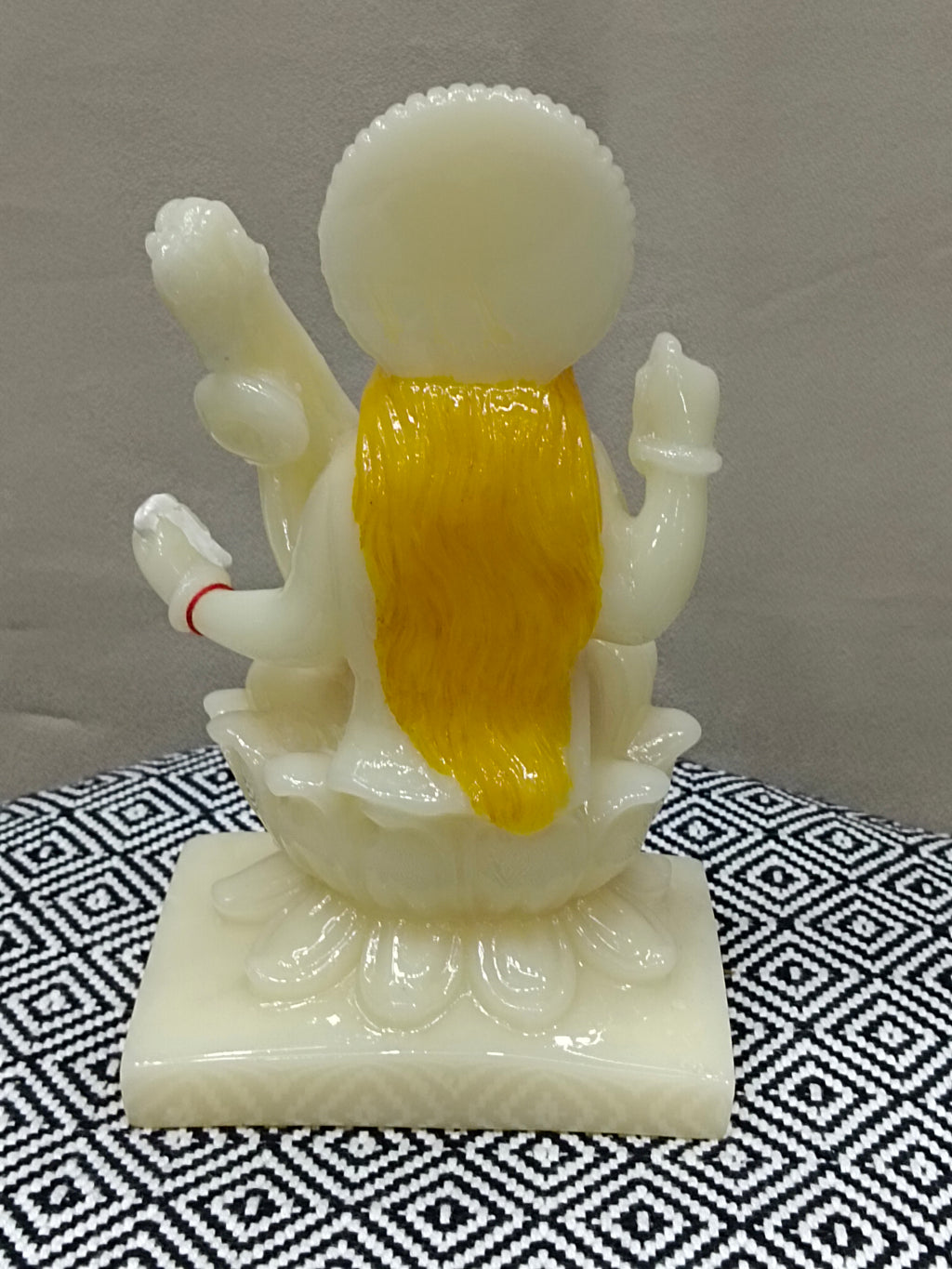 Goddess Saraswati Fiber Statue with Veena – Elegant Idol for Pooja & Décor