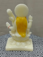 Goddess Saraswati Fiber Statue with Veena – Elegant Idol for Pooja & Décor