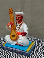 Sant Tukaram Small Fiber Statue for Home Décor