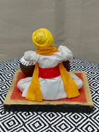 Warkari Terracotta Statue – Traditional Maharashtrian Devotional