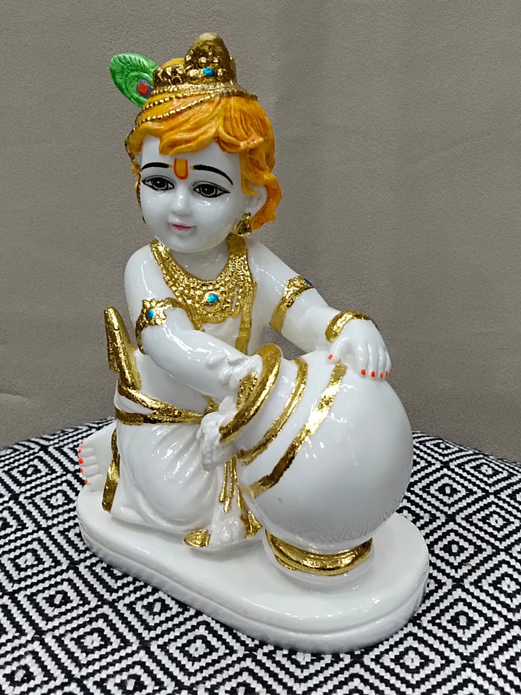 Balgopal Krishna Fiber Statue – Beautiful Bal Krishna