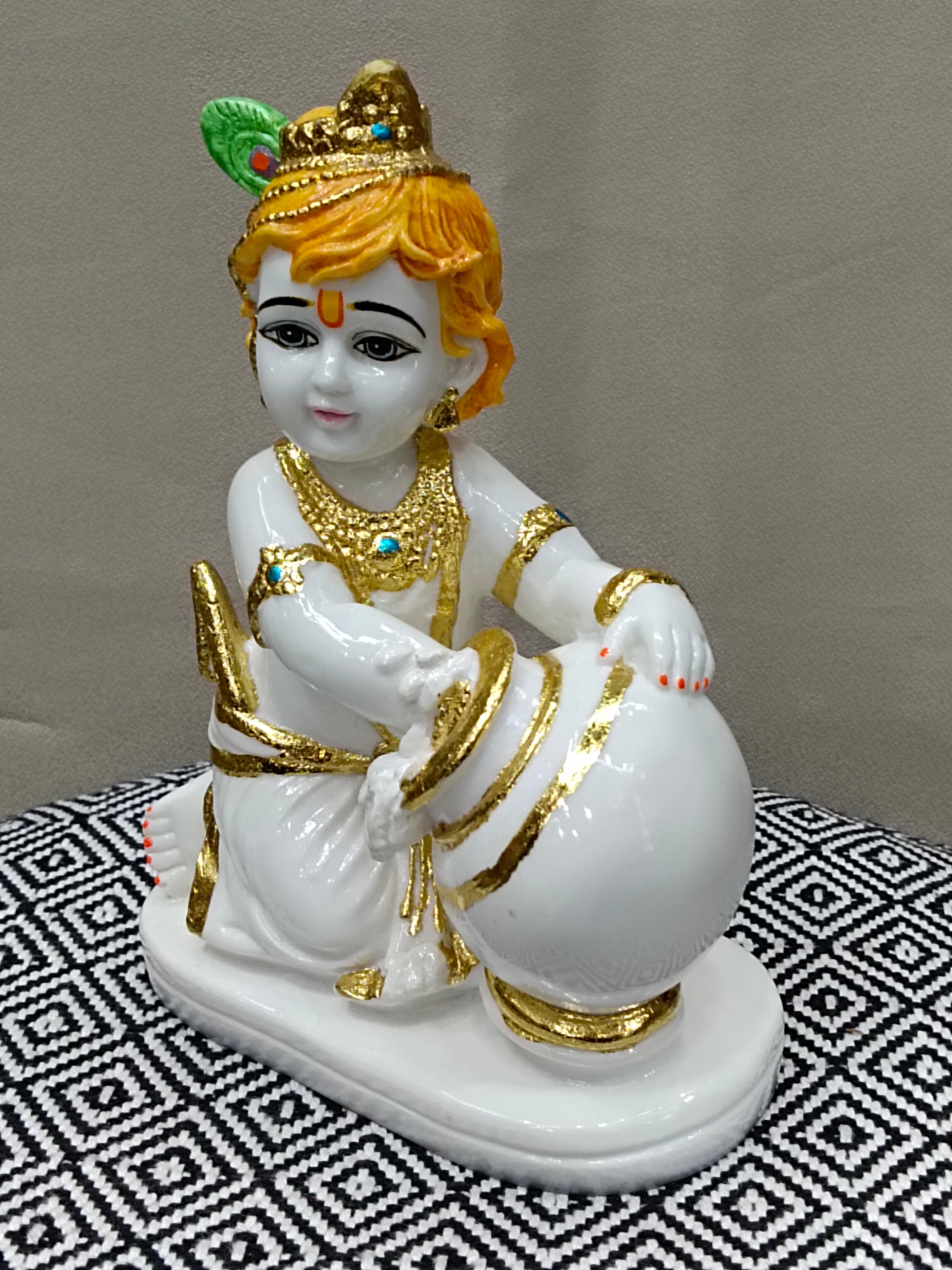 Balgopal Krishna Fiber Statue – Beautiful Bal Krishna