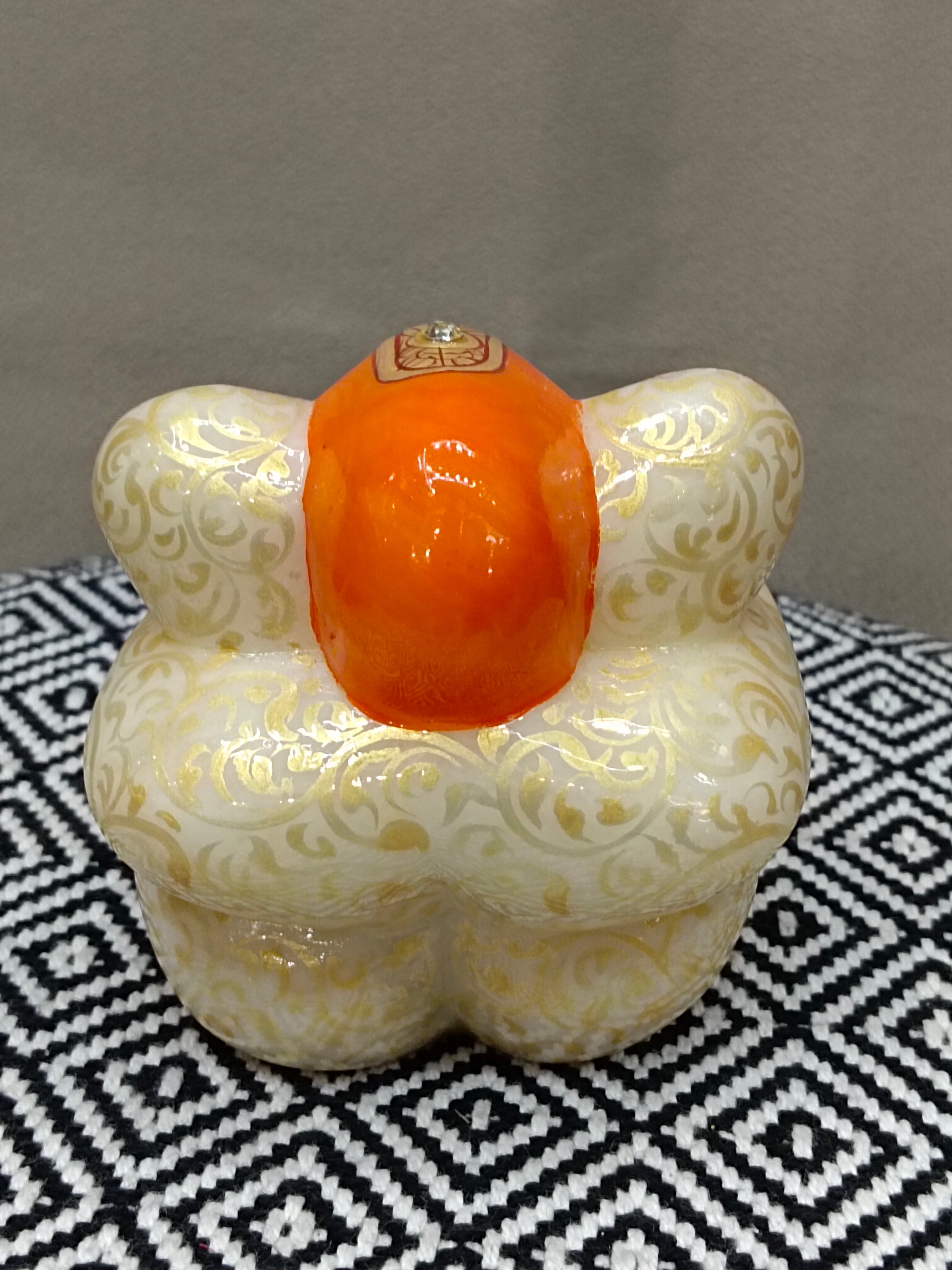 Marble Appu Ganesh Zari Paint – Elegant Ganesh
