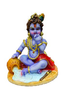 Balgopal Krishna Fiber Statue – Cute Bal Krishna Idol