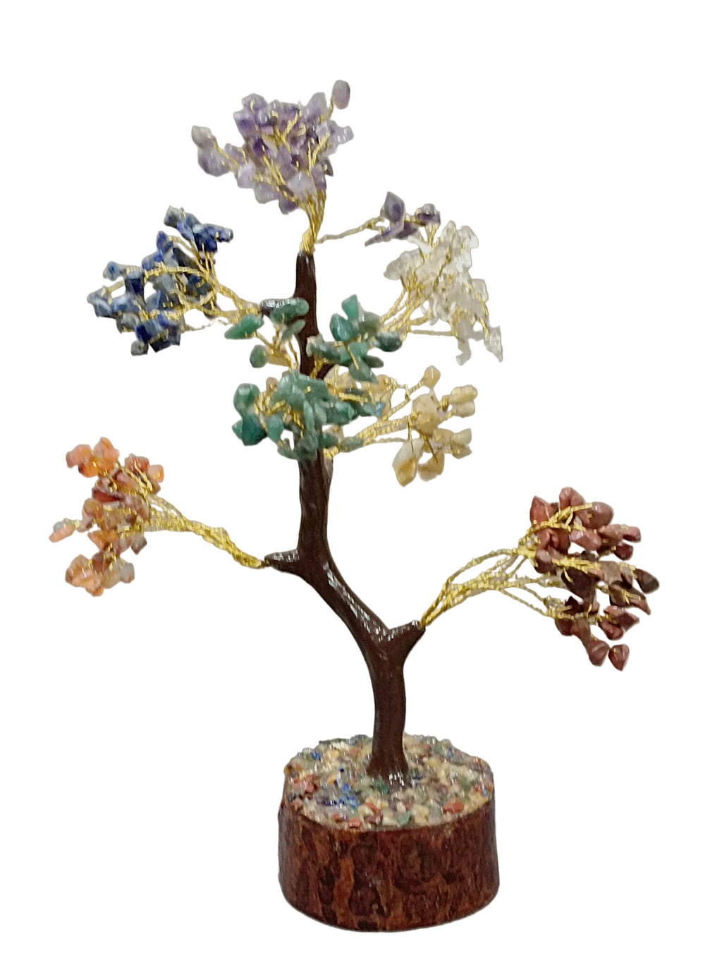 7 Chakra Crystal Tree – Semi-Precious Stone Feng Shui Tree