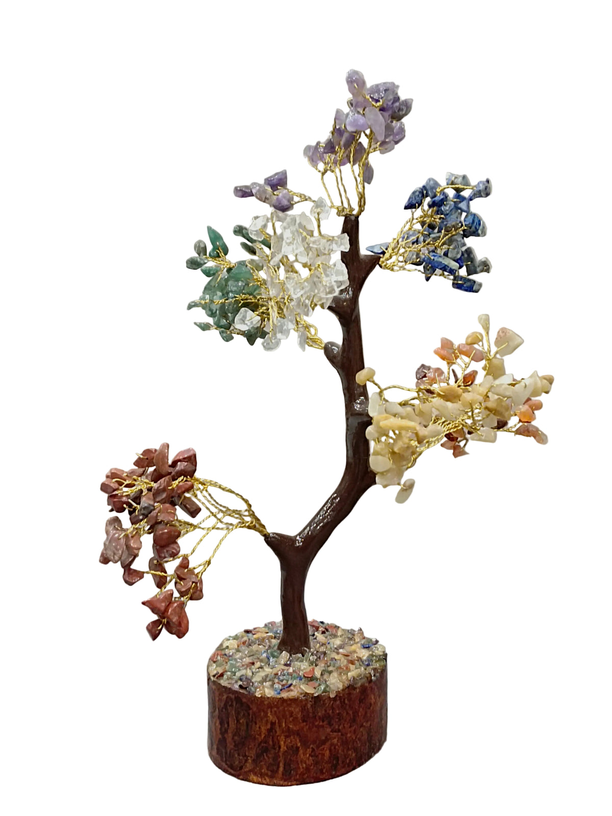 7 Chakra Crystal Tree – Semi-Precious Stone Feng Shui Tree