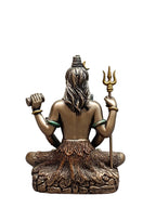 Meditating Lord Shiva Mini Idol – Bronze Finish (3.5 Inch)