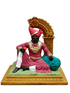 Shri Jyotiba Statue on Gadi with Arch – Kolhapur Kuldaivat Idol