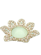 Gold Pearl Flower Urli Bowl – Decorative Floating Flower Bowl