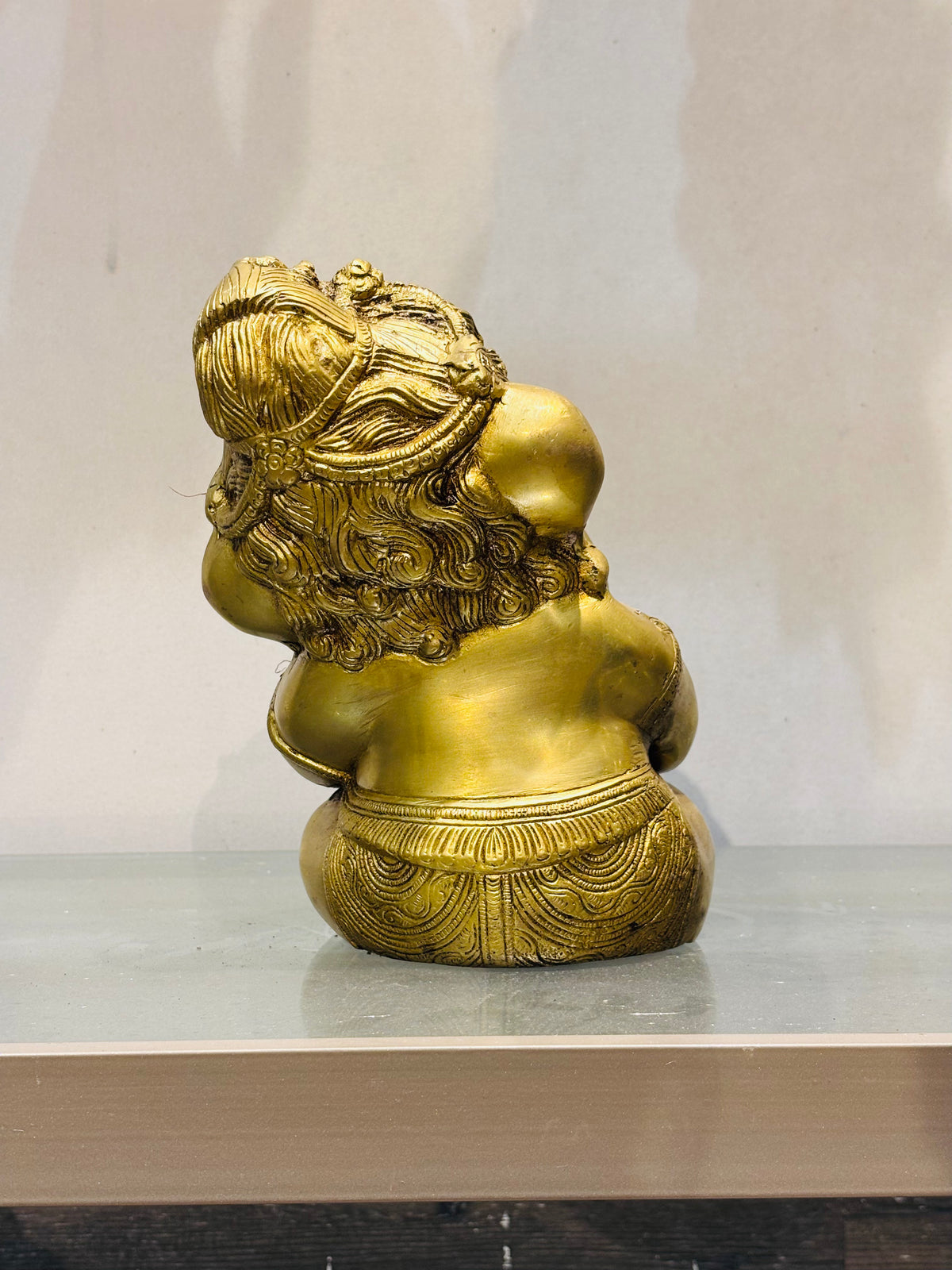 Golden Lord Ganesha Idol – Home of Blessings