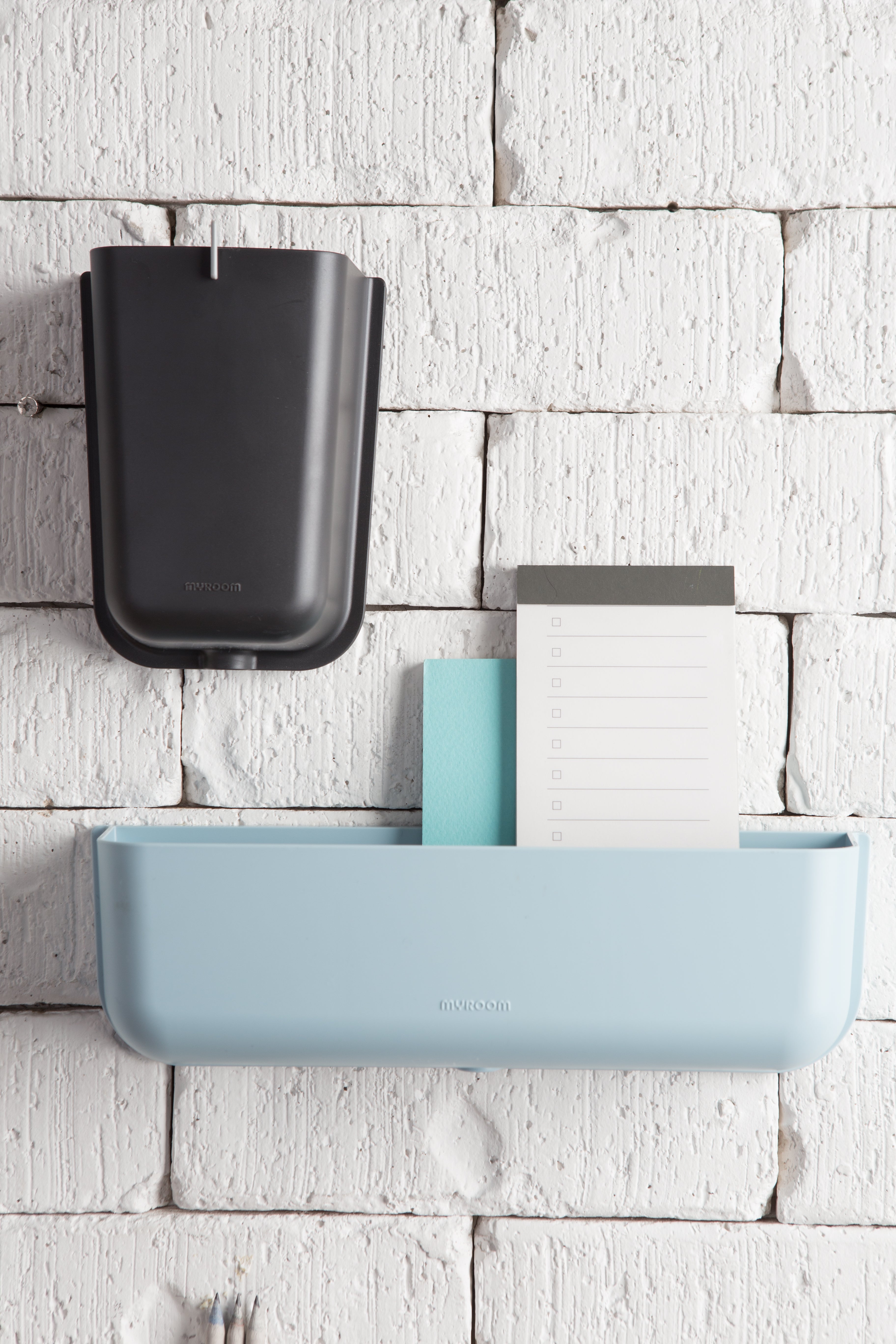 Litem | Wall Mounted | Organizer |  Dark Grey | Myroom | For Office  Home & Kitchen