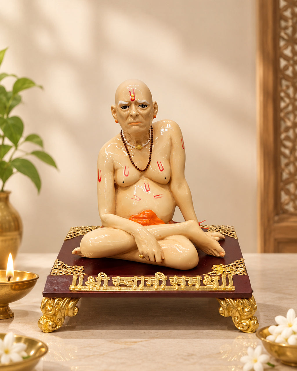 Swami Samarth Fiber Statue – Spiritual Idol