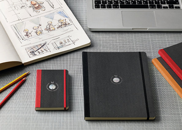 Flexbook | Blank | Medium A5 Size Sketchbook | Black | Flex Global Sketchbook