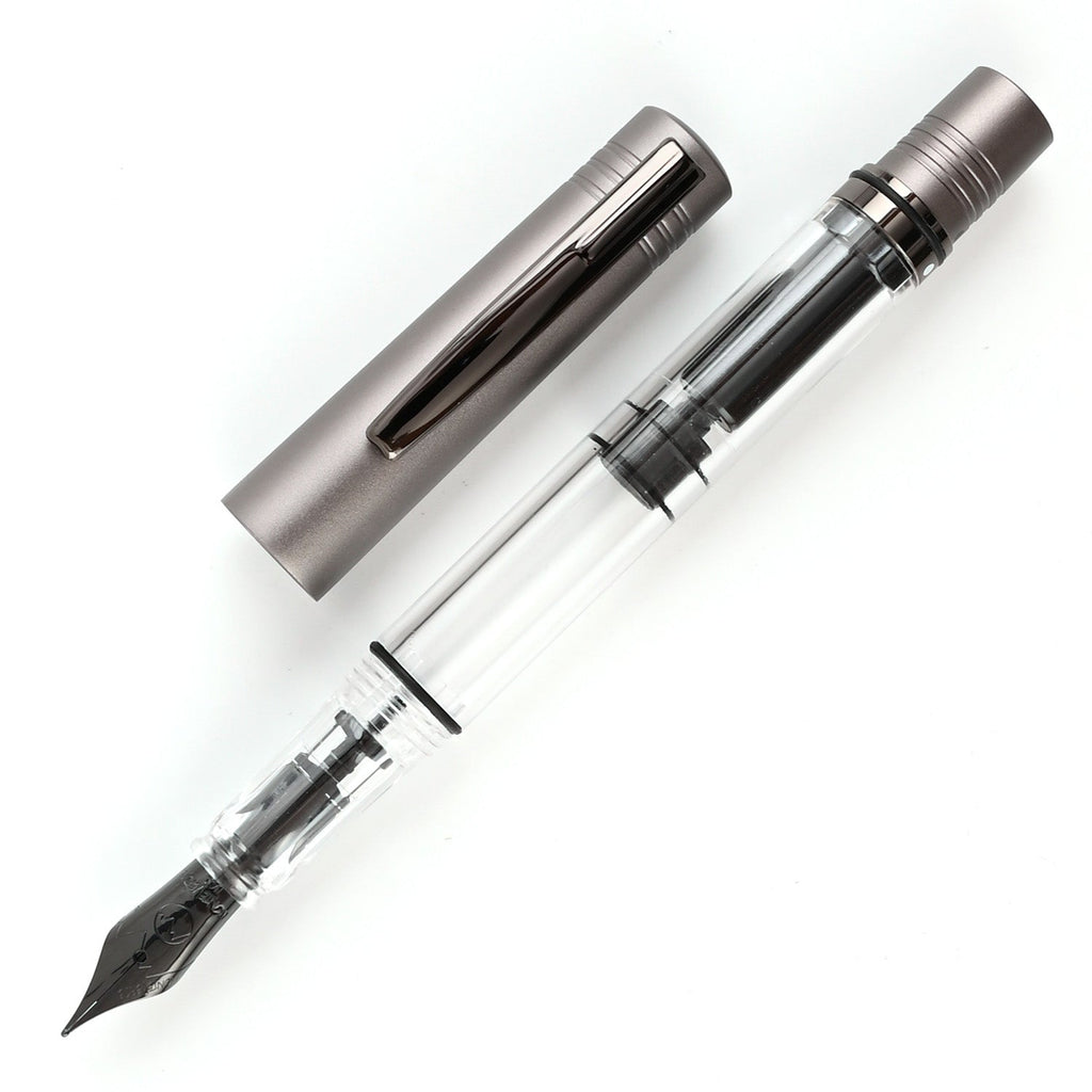 Monteverde MP1 Fountain Pen - Coal Grey PVD 2