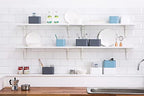 Litem | Organiser| 6 Compartments | Grey | My Room | Multi Cube | For Office  Home & Kitchen
