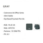 Colorverse | Office Series | Ink Bottle | Gray | 30ml - penpencilink