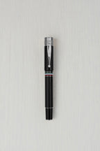 Gioia | Fountain Pen & Rollerball Pen | Partenope | Black | Ruthenium Trims